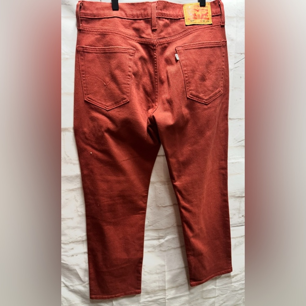 Levi’s 514‎ men’s 32x30 rust